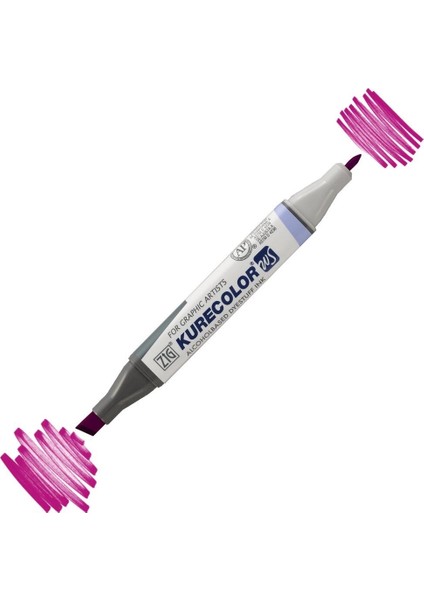 Kurecolor Twin S Grafik Çizim Marker Kalemi 637 Purple