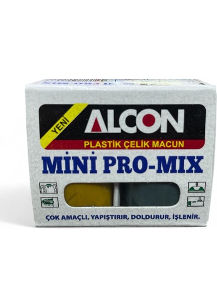 Mini Promix Plastik Çelik Macun 40 Gram