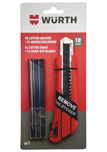 Falçata Seti 18 mm (1 Falçata-13 Bıçak) indirimleri