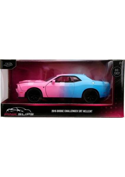 Pembe Fişler 1:24 2015 Dodge Challenger Srt Hellcat Araba