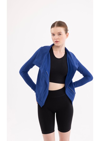 Yumuşak Dokulu Kruvaze Ceket