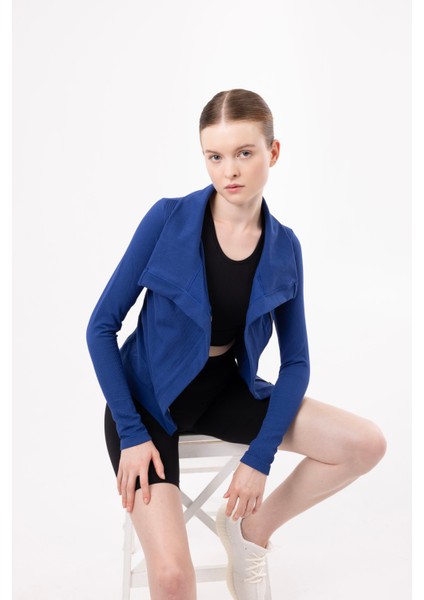 Yumuşak Dokulu Kruvaze Ceket