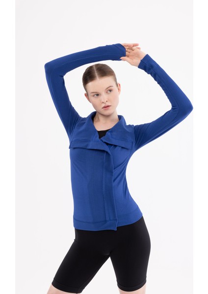 Yumuşak Dokulu Kruvaze Ceket