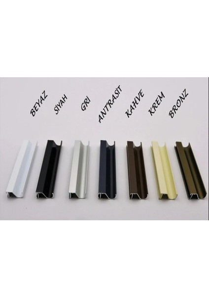 Katlanabilir Cam Balkon Plise Perde Beyaz Renk (Kancalı veya Vidalı Montaj) modelleri