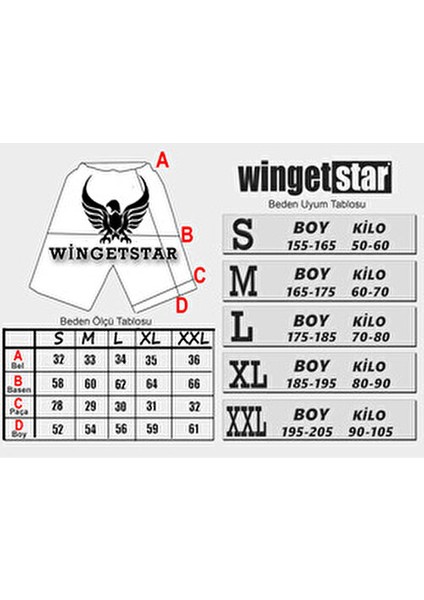 Winget Turuncu Şort Erkek Düz Desenli Lastikli Cep Detaylı Rahat Fit Günlük Kullanım fiyatları
