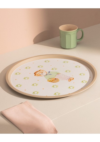 Liana Ayı Bear Yuvarlak Tepsi indirimleri