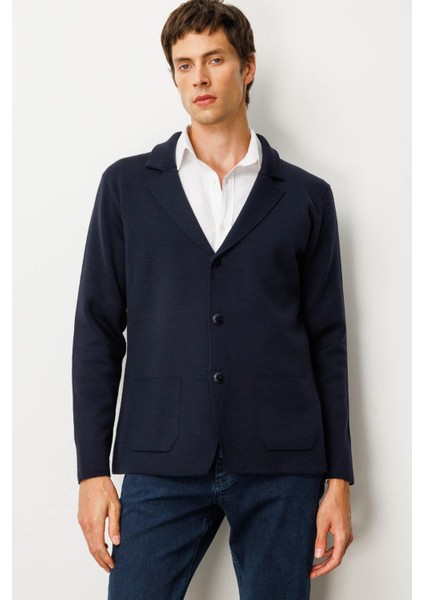 Erkek Cepli Blazer Ceket Lacivert fiyatları