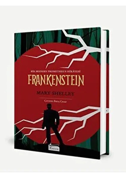 74 - Frankenstein Bez Ciltli Dünya Klasikleri Eğlenceli Tasarım Çocuklara Özel Tekil Ürün