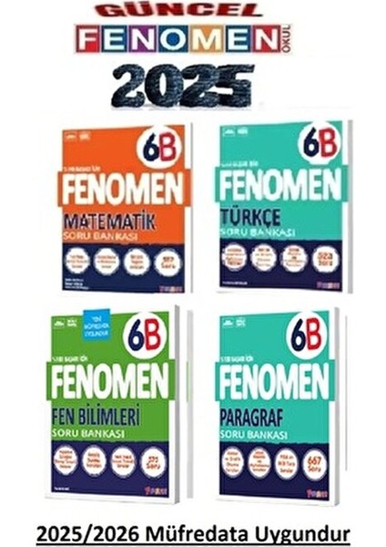 Fenomen 6. Sınıf B Set 2025