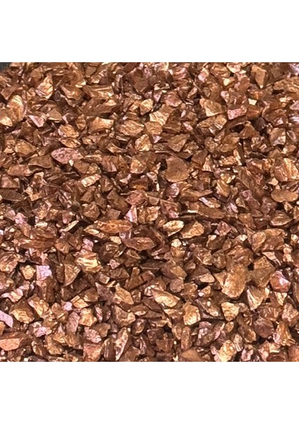 Epoksi Mum Dekoratif 2-4 mm Arlığında Gerçek Cam Kırığı (1 Kg) Kahverengi