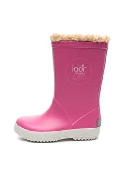 W10207-007 Igor W10207 Splash Nautıco Borreguıto Çocuk Bot ve Çizme Pembe
