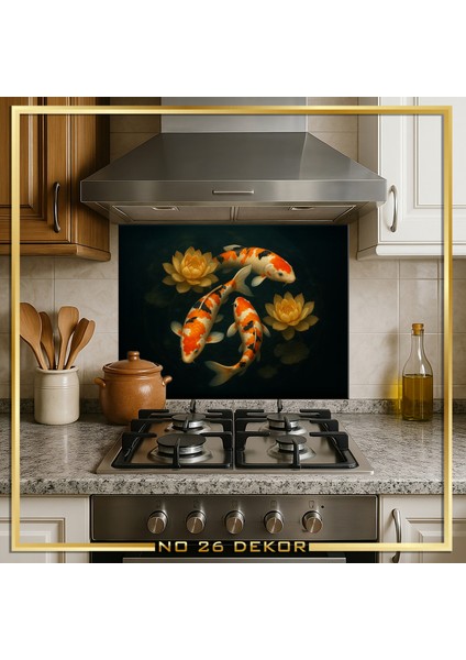 Temperli Cam Mutfak Tezgâh Arası modelleri