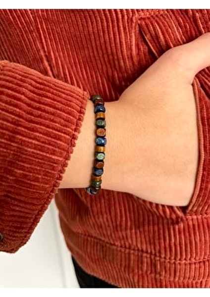 Unisex Bileklik Boncuk Taşlarla Renkli ve Şık Tasarım fiyatları