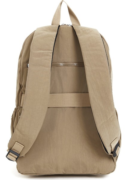 Çok Cepli Kadın Sırt Çantası Büyük Boy Okul ve Günlük HV3062 Koyu Bej fırsatları