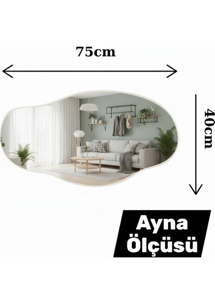 Asimetrik Aynalı Dresuar 2 Kapaklı Hol Antre Beyaz 80CM No1 modelleri