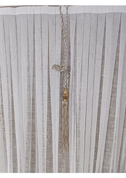 Şantuk Tül Perde Ağır Gremajlı Ütü Istemez Kırışmaz 1/3 Pileli modelleri