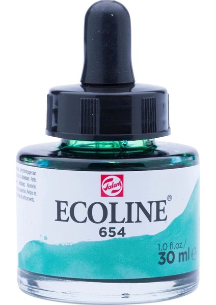 Ecoline Sıvı Suluboya 30 Ml. 654 Fir Green