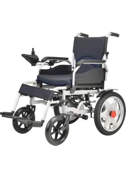 Katlanır Akülü Tekerlekli Sandalye | Hafif, Dayanıklı ve Kolay Taşınabilir Çelik Gövde