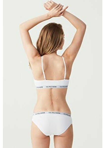 Kadın Beyaz Büstiyer Takım Konforlu Tasarım ve Gün Boyu Destek Sunar