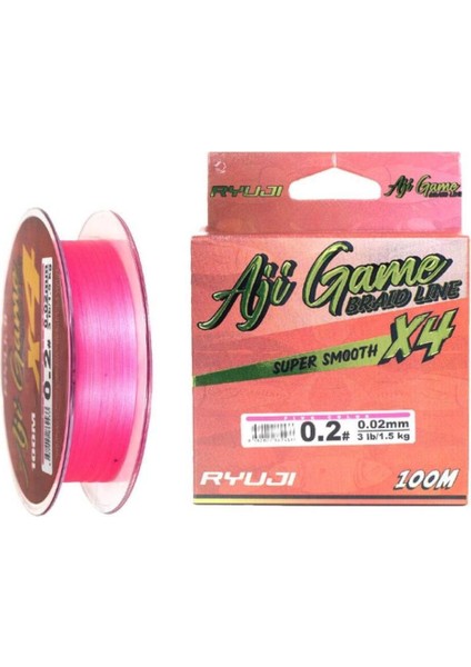 Aji Game 4x 100M Pink Lrf Ip Misina