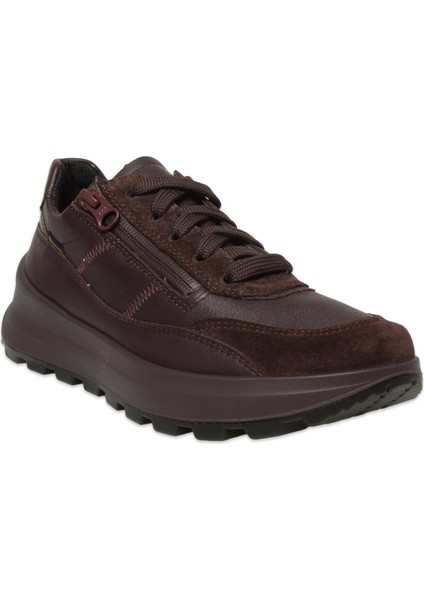 000407 T4 Run Gore-Tex Günlük Bordo Kadın Ayakkabı