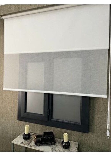 Volper VP1075 Çift Mekanizmalı Tül ve Stor Perde Beyaz fiyatları