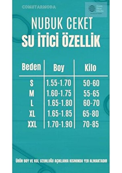 Erkek Dar Kesim Nubuk Süet Astarsız Likralı Su Itici Kolej Ceket fiyatları