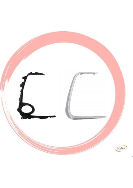 Corolla Sis Far Çerçevesi Sağ Iç-Dış Kromlu 2019 Sonrası Uyumlu