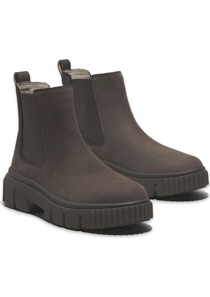 TB0A5ZCG Greyfield Mid Chelsea Boot Kahverengi Kadın Bot