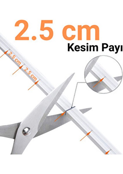 12 Volt 3 Metre Beyaz Neon LED Işık Prize Takılmaya Hazır Değil Neon Şerit LED Esnek Silikonlu