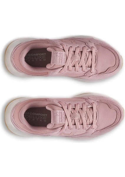 6003014 Ua W Edge Suede Günlük Pembe Unisex Spor Ayakkabı modelleri