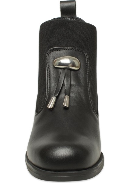 D25KB-1805 Günlük Topuklu Siyah Kadın Bot modelleri