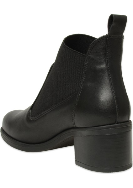 D25KB-1805 Günlük Topuklu Siyah Kadın Bot fırsatları