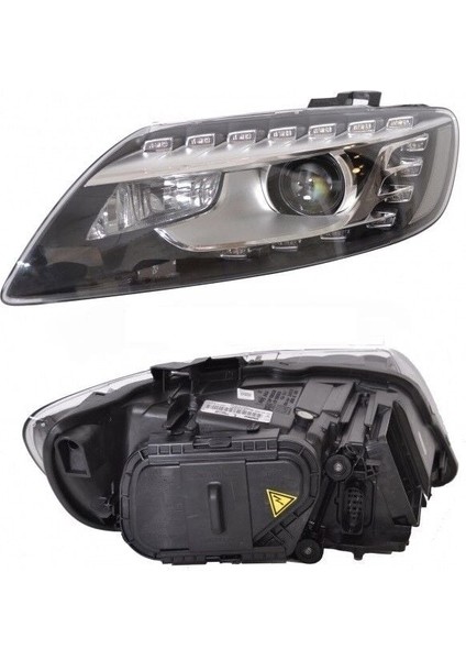 Ön Far Xenon Ledli Sol (Beyin+Ampüllü) Q7 2011-