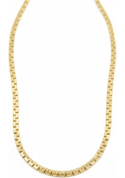 Ezme Zincir Kolye - Altın