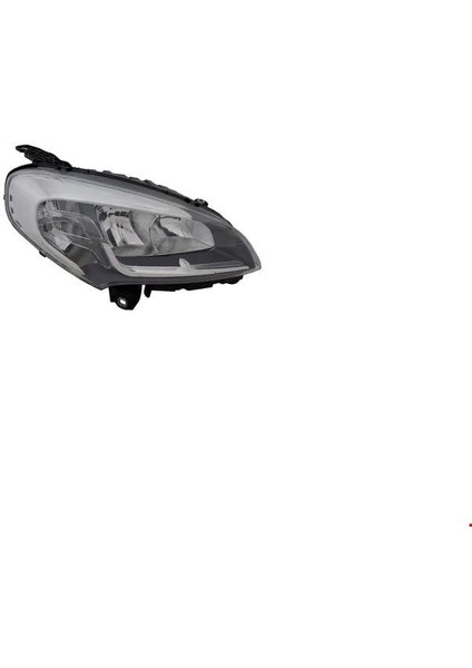 Doblo 2015 Sonrası Ön Far Gri Elektrikli Sağ