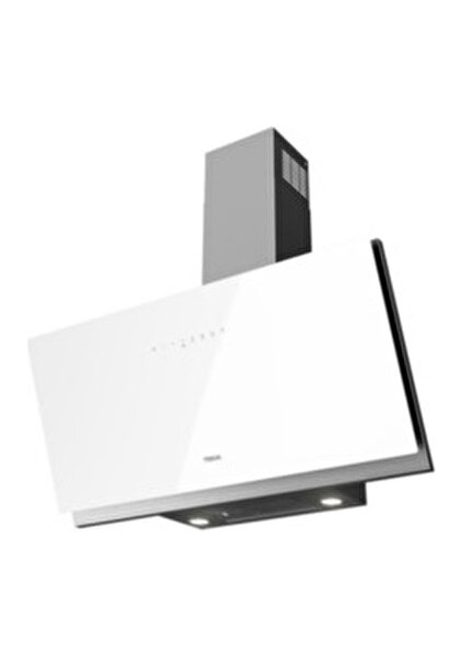 -DVF 97670 TBS WH - Duvar Tipi Davlumbaz -740 m³/h - Beyaz Cam - 90 cm - 112930020