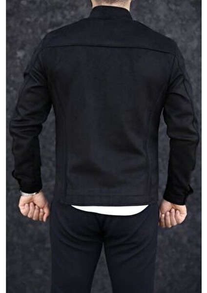Erkek Siyah Süet Baharlık Ceket fırsatları