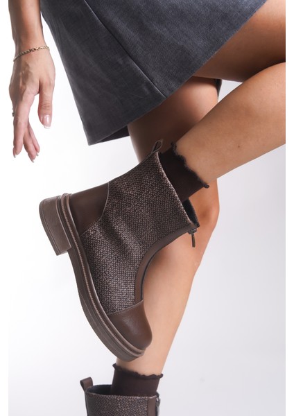 Evelxaris Kadın Önden Fermuarlı Bot 001209 fiyatları