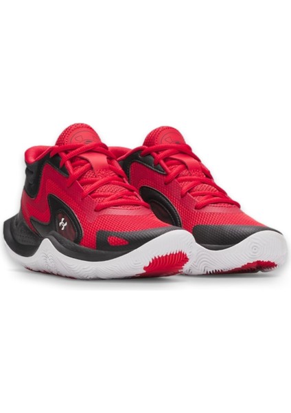 6001587 Ua Gs Jet '25 Basketbol Kırmızı Unisex Spor Ayakkabı