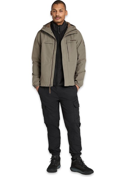 TB0A5XRS Water Resistant Shell Jacket Kahverengi Erkek Ceket fırsatları