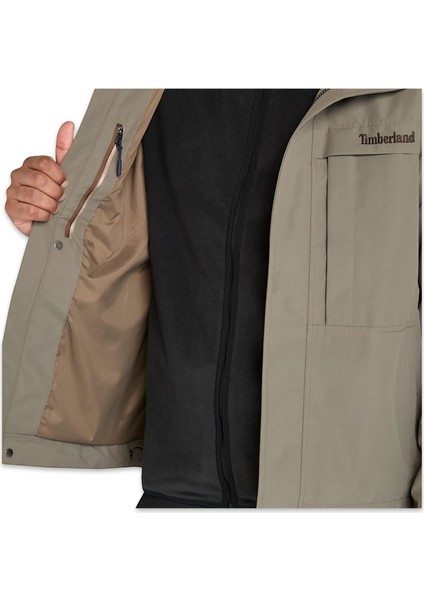 TB0A5XRS Water Resistant Shell Jacket Kahverengi Erkek Ceket indirimleri