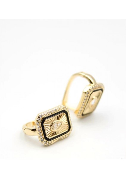 Damla Taşlı Küpe - Beyaz fiyatları