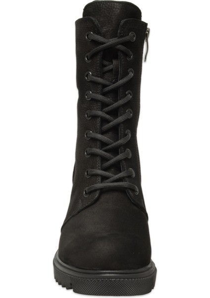 D25KB-1705 Günlük Topuklu Siyah Kadın Bot modelleri