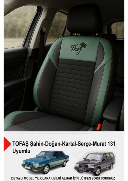 Thor Tay Tüyü Oto Koltuk Kılıfı (Tofaş Kartal-Şahin-Doğan-Serçe-Tempra Uyumlu)
