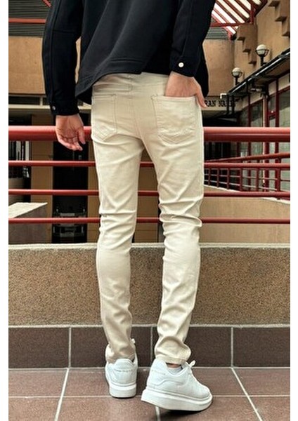 Erkek, Slim-Fit, Dar Kesim, Gabardin Pantolon fırsatları