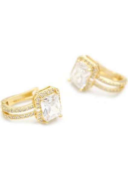 Taşlı Küpe - Beyaz fiyatları