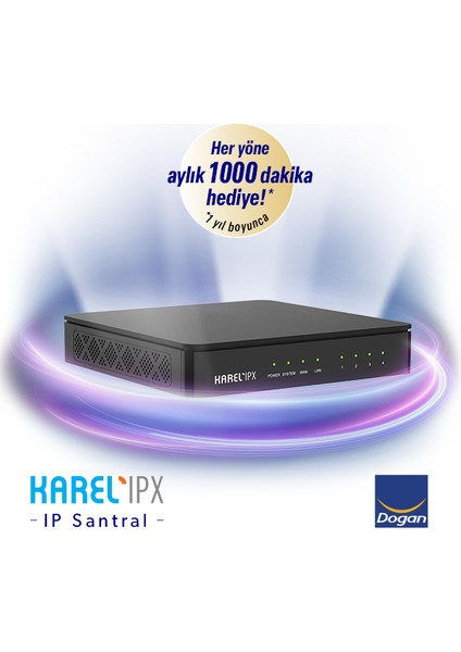 IPX IP SANTRAL - 50 Kullanıcı (Uzaktan Kurulum Dahil)
