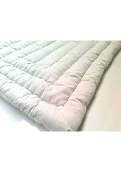 Doğal Yün El Sırıması Tek Kişilik Sırıtma Yün Yorgan Beyaz