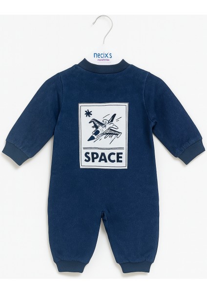 Bebek Unisex Pamuklu Space Dream Kot Tulum fırsatları